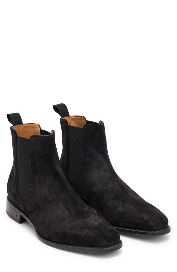 ジョンバルベイトス メンズ シューズ ブーツ・レインブーツ チェルシーブーツ チェルシー John Varvatos Amsterdam Chelsea Boot Black ブラック