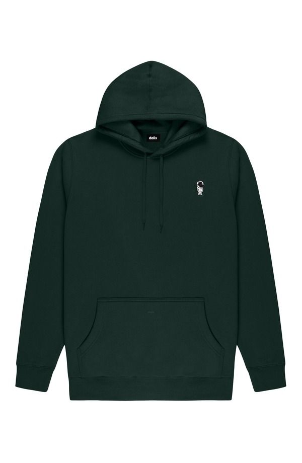 ダリックス メンズ アウター パーカー・スウェット シャツ フリース Dalix Astronaut Midweight Fleece Classic Hooded Sweatshirt Pine G