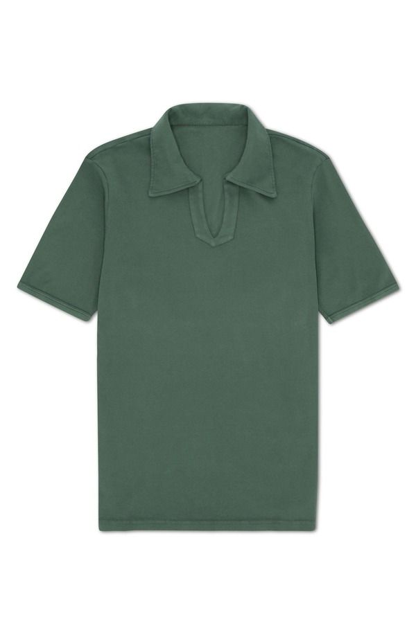 フォルテラ メンズ トップス ポロシャツ グース Fortela Goose Short Sleeve Polo Green グリーン