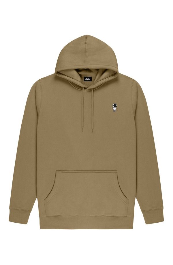 ダリックス メンズ アウター パーカー・スウェット シャツ フリース Dalix Astronaut Midweight Fleece Classic Hooded Sweatshirt Sand サ