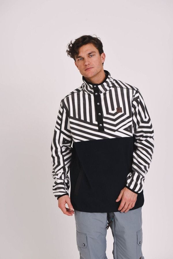オースク メンズ アウター パーカー・スウェット フリース OOSC Falline Fleece Black Mens Black ブラック