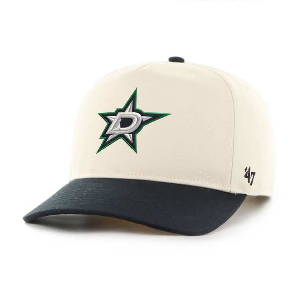 フォーティーセブン メンズ アクセサリー 帽子 ロゴ Mens 47 CreamBlack Dallastars Logo Hitch Adjustable Hat Cream クリーム