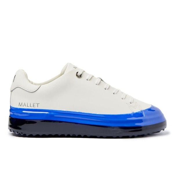 マレット メンズ シューズ スニーカー MALLET Grftr Lite Carbon Fibre Dip Sneakers White Blue ホワイト