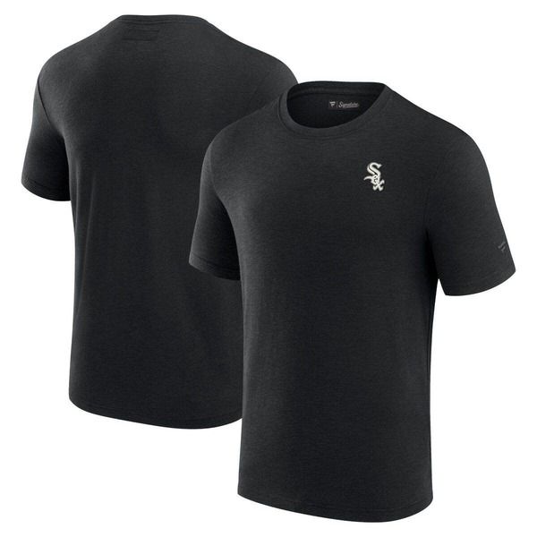 ファナティクス シグネチャー メンズ トップス Tシャツ Mens Fanaticsignature Black Chicago White Sox Modal Short Sleeve TShirt