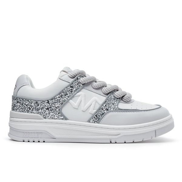 マレット メンズ シューズ スニーカー MALLET Clayton Spark Sneakers White Grey Crystal ホワイト