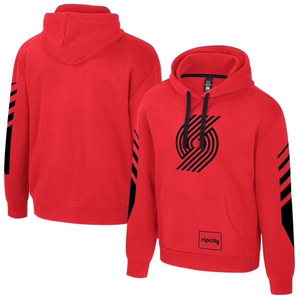 スタジアムエッセンシャルズ レディース アウター パーカー・スウェット ブレザー Unisex Stadium Essentials Red Portland Trail Blazers City S