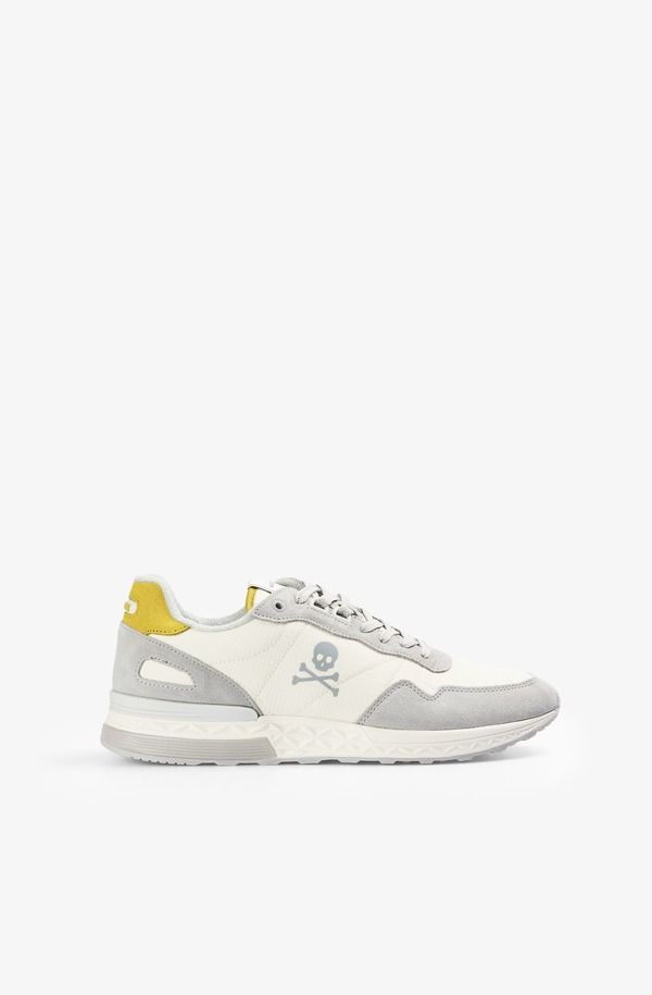 スカルパーズ メンズ シューズ スニーカー Scalpers Harry Sneakers Whiteyellow