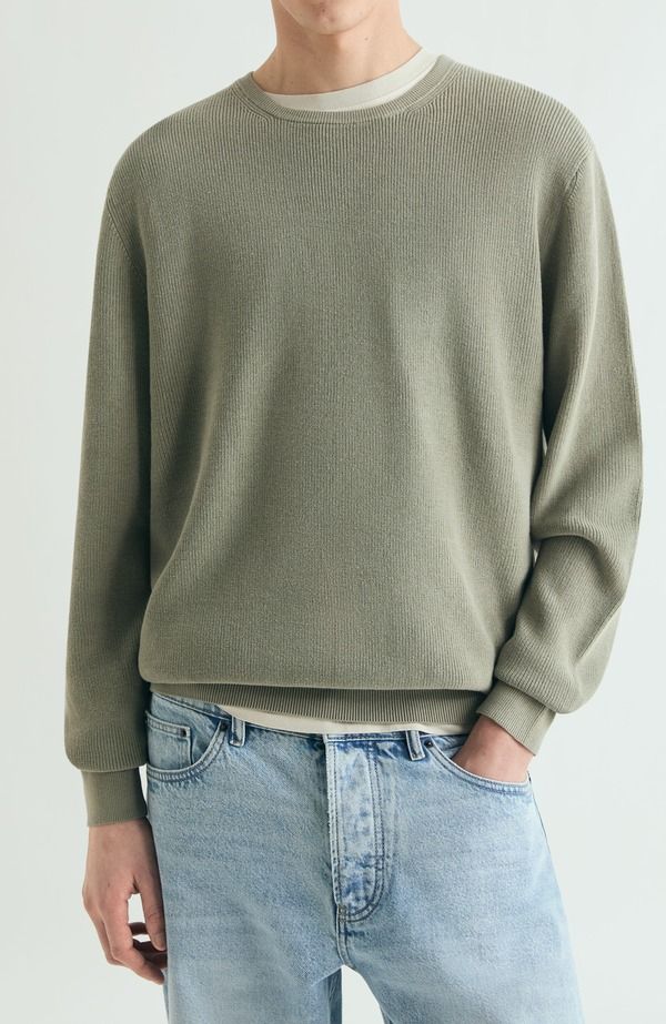 スカルパーズ メンズ アウター ニット・セーター Scalpers Textu red Knit Sweater Mint ミント