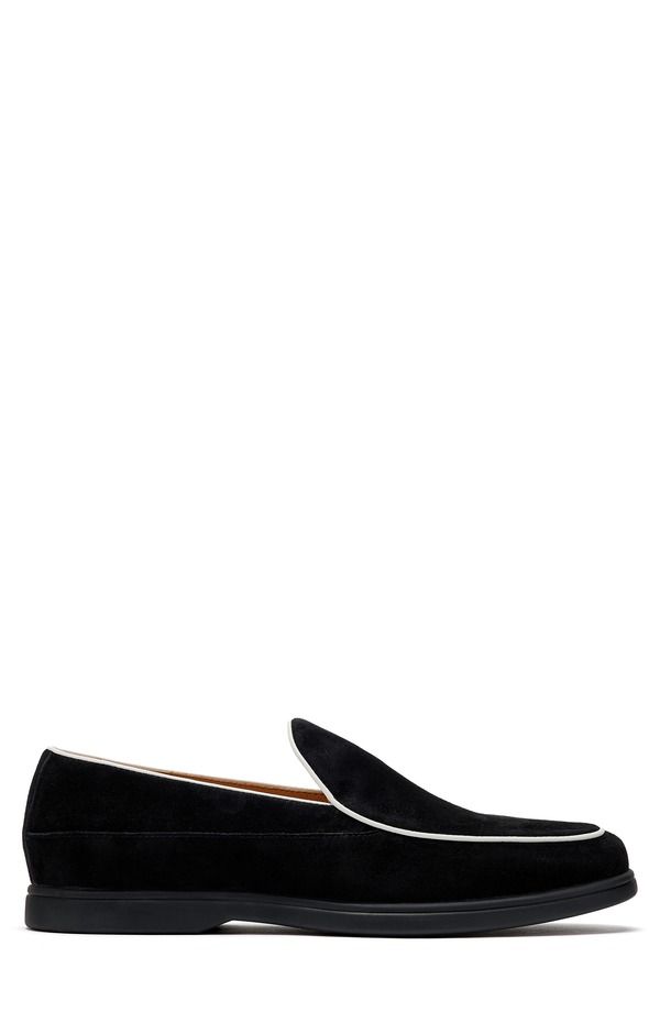 マークノーラン メンズ シューズ ローファー MARC NOLAN Alessandro Venetian Loafer Black ブラック