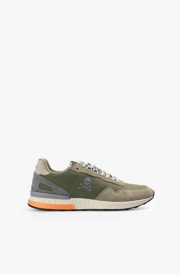 スカルパーズ メンズ シューズ スニーカー Scalpers Harry Sneakers Khaki カーキ