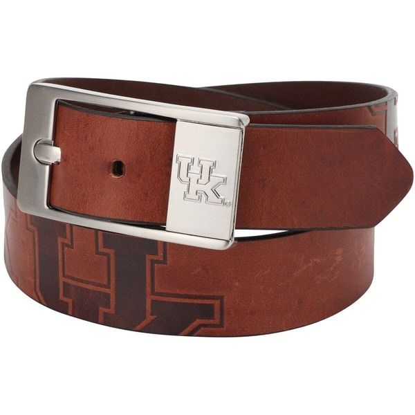 イーグルスウィングス メンズ アクセサリー ベルト レザー EAGLES WINGS Kentucky Wildcats Brandish Leather Belt Brown ブラウン