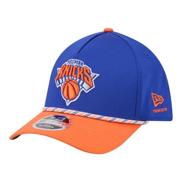 ニューエラ メンズ アクセサリー 帽子 Mens New Era BlueOrange New Yorknicks Rope TwoTone MCrown AFrame 39THIRTY Flex H
