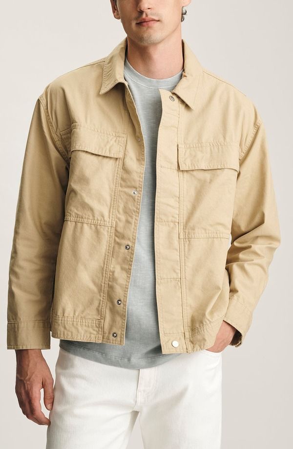 マーヴィ ジーンズ メンズ トップス シャツ Mavi Jeans Multipocket ButtonUp Shirt Olive Gray グレー
