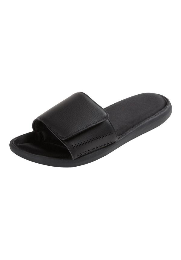 キングサイズ メンズ シューズ サンダル KingSize Memory Foam Slide Sandal Black ブラック