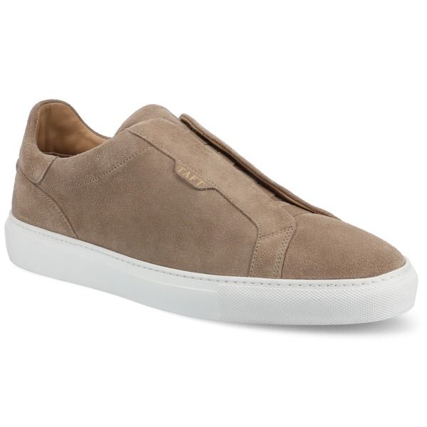 タフト メンズ シューズ スニーカー TAFThe Jameslipon Sneaker TaupeSuede トープ