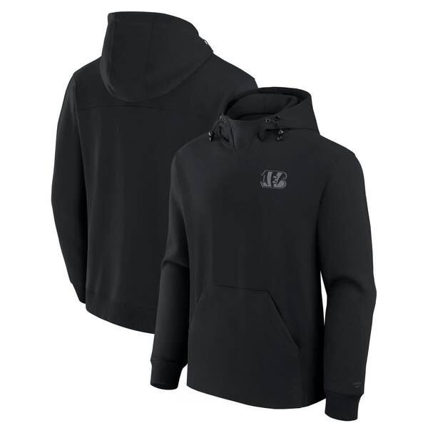 ファナティクス レディース アウター パーカー・スウェット Unisex Fanatics Black Cincinnati Bengals Front Office Tonal TriBlend P