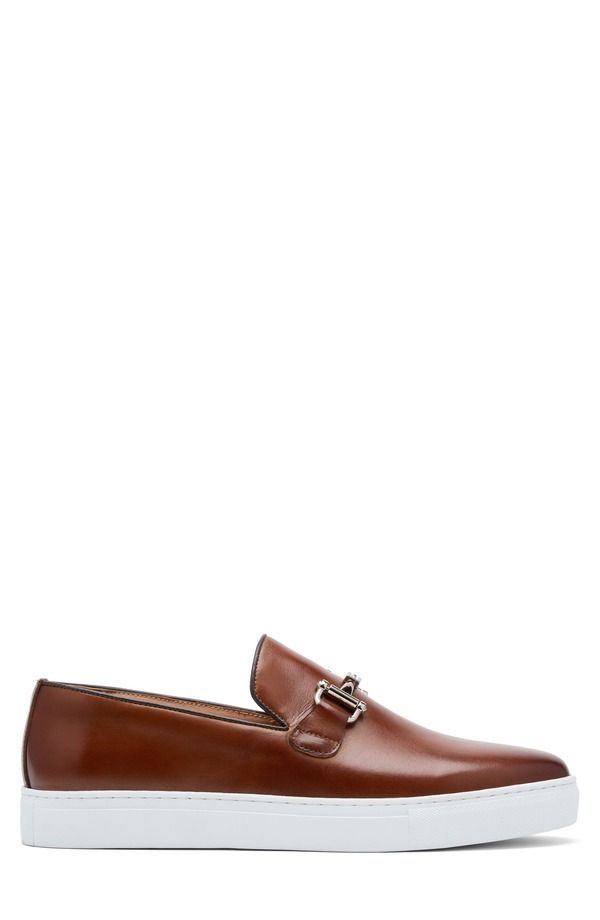 マークノーラン メンズ シューズ スリッポン・ローファー MARC NOLAN Boardwalk Bit Loafer Mahogany