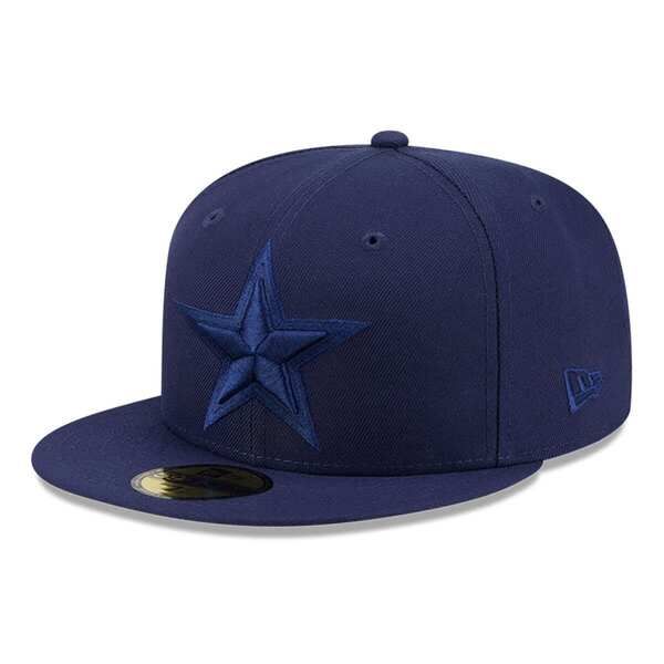 ニューエラ メンズ アクセサリー 帽子 Mens New Era Navy Dallas Cowboys Color Pack 59FIFTY Fitted Hat Navy ネイビー