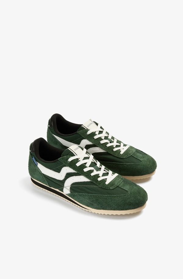 スカルパーズ メンズ シューズ スニーカー Scalpers Natsneakers Green グリーン