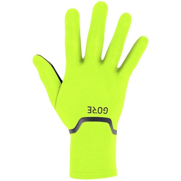 ゴアウェア メンズ アクセサリー 手袋 GOREWEAR GoreTex Infinium Stretch Glove Mens Neon YellowBlack ブラック