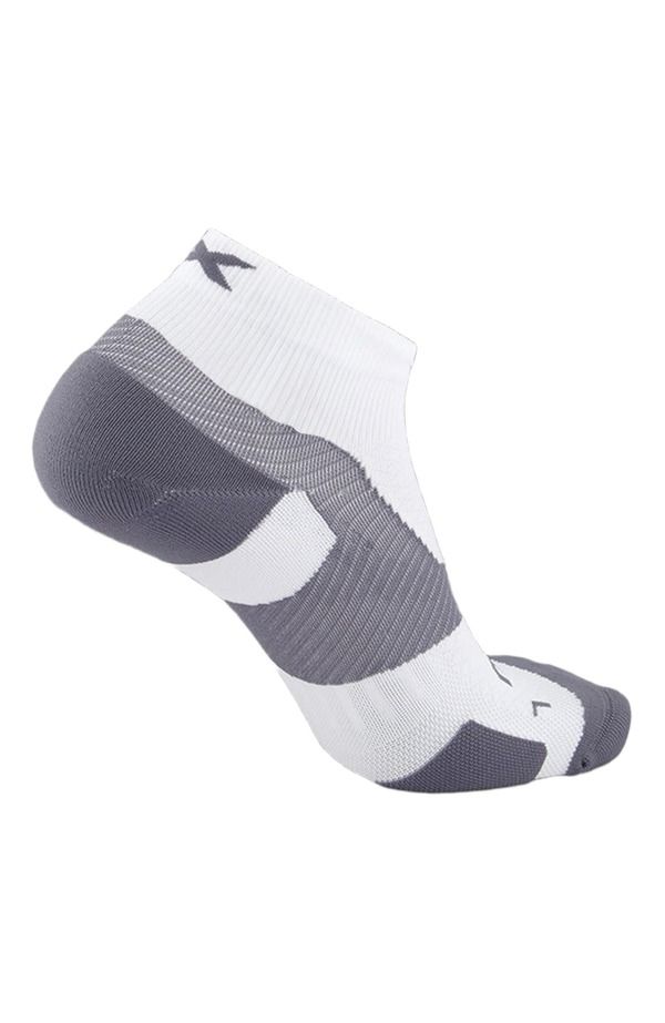2XU レディース アンダーウェア 靴下 2XU Vectr Light Cushion 14 Cre whiteGrey ホワイト