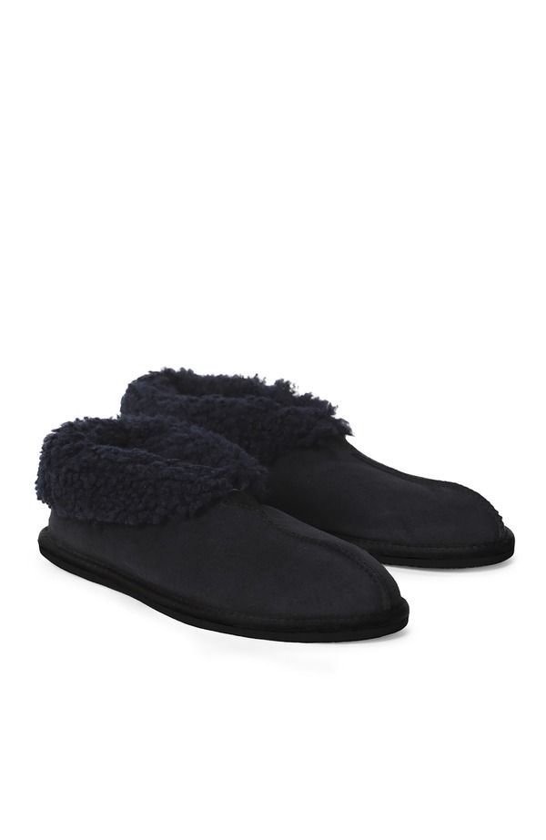 ケルティックアンドコー メンズ シューズ サンダル Tシャツ ブーツ Celtic Co Britishearling Bootee Slippers Navy ネイビー