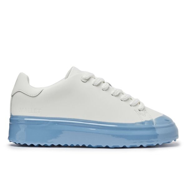 マレット メンズ シューズ スニーカー MALLET Grftr Lite Sneakers White Blue ホワイト