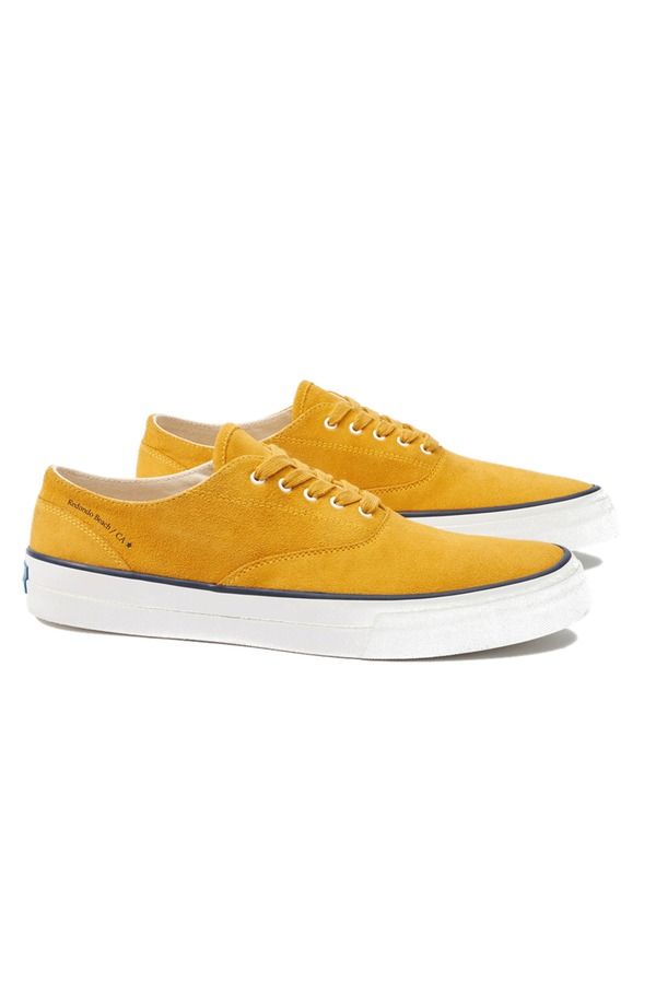 フォルテラ メンズ シューズ スニーカー スエード Fortela Redondo Suede Sneakers by Mr Fliks Banana