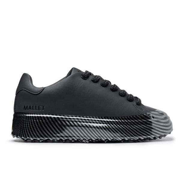 マレット メンズ シューズ スニーカー MALLET Grftr Lite Sneakers Triple Black Carbon Fibre ブラック