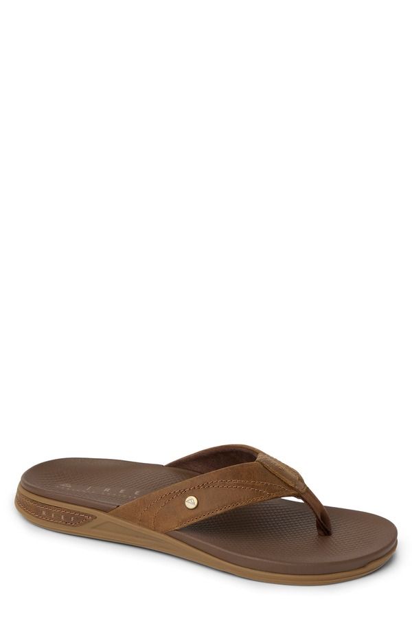 リーフ メンズ シューズ サンダル レザー Reef Phantom Lux Leather Flip Flop Toffee