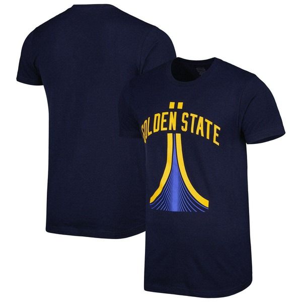 スタジアムエッセンシャルズ レディース トップス シャツ Unisex Stadium Essentials Navy Golden State Warriorstatement EditionLan