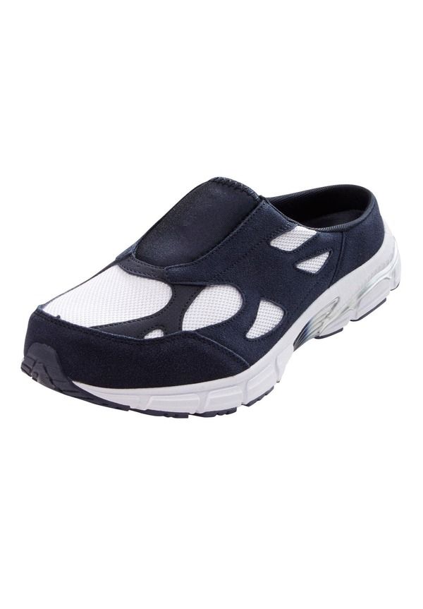 キングサイズ メンズ シューズ スニーカー KingSize Comfort Slide Sneaker Navy White ホワイト