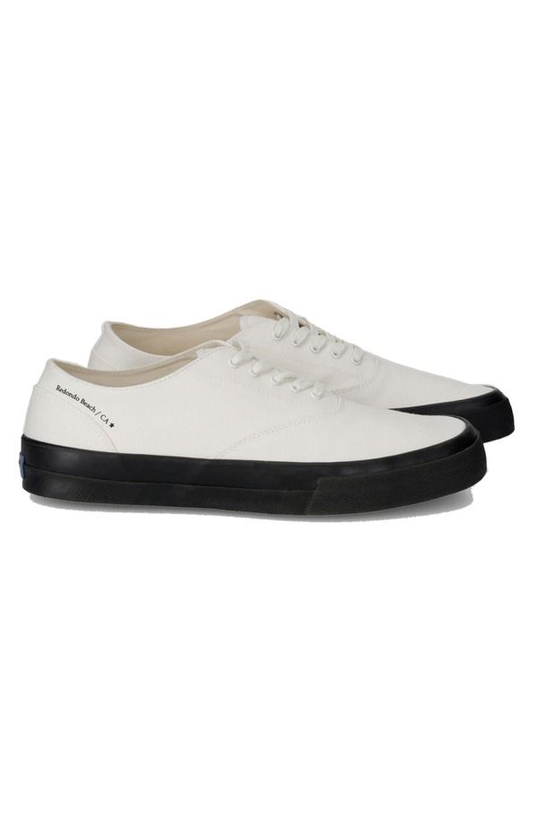 フォルテラ メンズ シューズ スニーカー Fortela Redondo Canvasneakers by Mr Fliks White Black Sole ホワイト