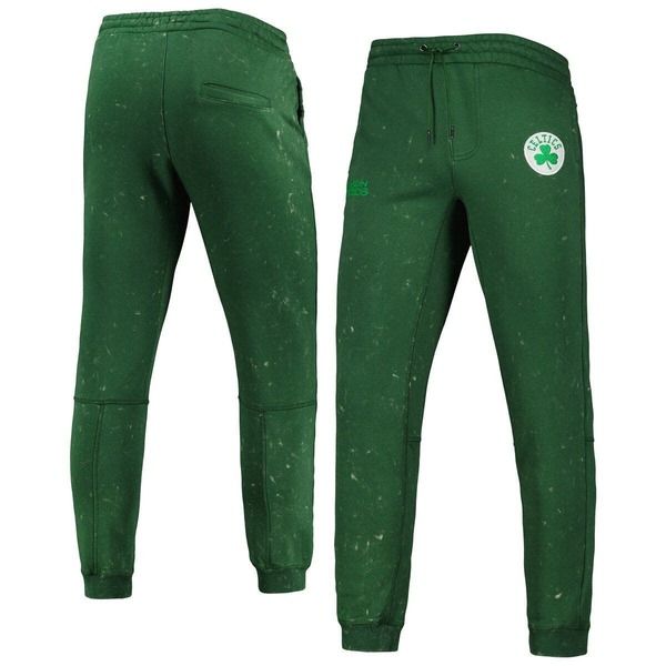 ザワイルドコレクティブ レディース ボトムス カジュアルパンツ Unisex The Wild Collective Kelly Green Boston Celtics Acid Tonal Jog