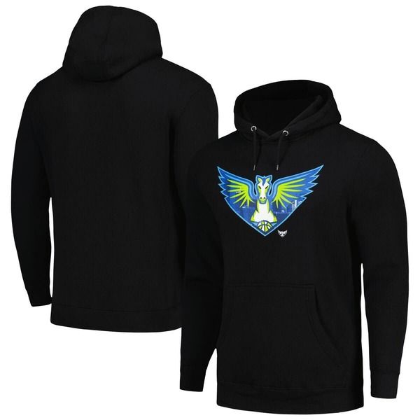 スタジアムエッセンシャルズ レディース アウター パーカー・スウェット Unisex Stadium Essentials Black Dallas Wings City View Pullover