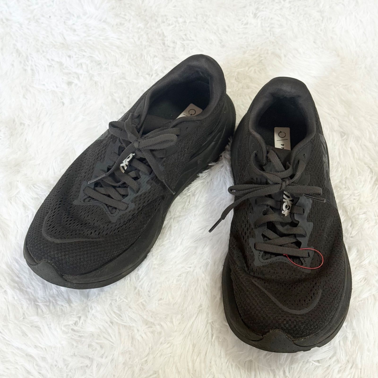 HOKA RINCON 4 26.5cm ワイド ブラック ランニングシューズ メンズ 
