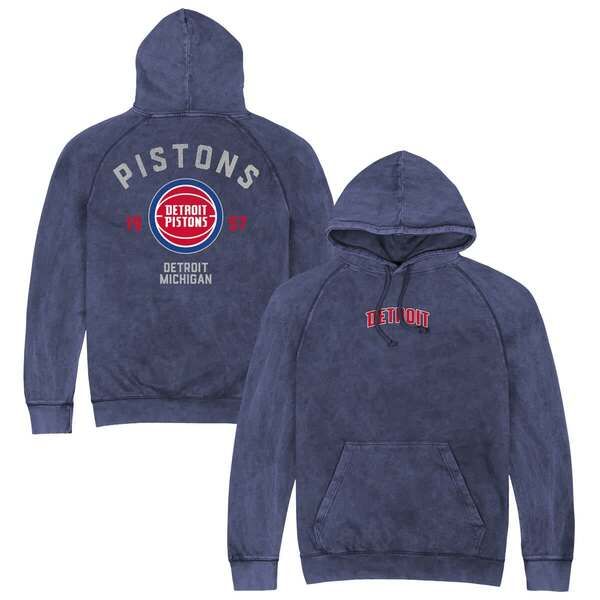スタジアムエッセンシャルズ レディース アウター パーカー・スウェット ヴィンテージ Unisex Stadium Essentials Blue Detroit Pistons Get Back V