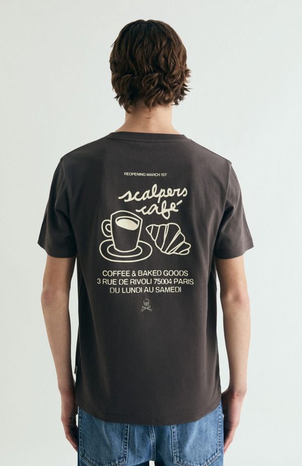 スカルパーズ メンズ トップス Tシャツ プリント Scalpers PrintShirt 