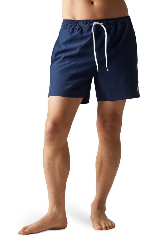 ローヌ メンズ 水着 ハーフパンツ・ショーツ Rhone 55Inch Waterepellent Swim Trunks Navy ネイビー