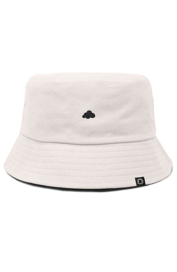 ダリックス レディース アクセサリー 帽子 コットン Dalix Womens Lil Cloud Cotton Bucket Hat Parchment White ホワイト