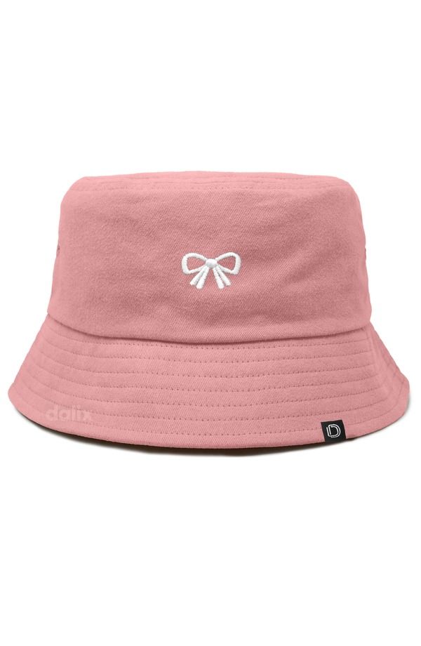 ダリックス レディース アクセサリー 帽子 Dalix Bow Bucket Hat Peach Melba ピーチ