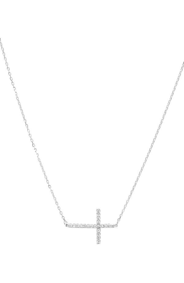ベアフルーツジュエリー レディース アクセサリー ネックレス・チョーカー レース Bearfruit Jewelry Sterling Silver 18k Gold Plated Horizonta