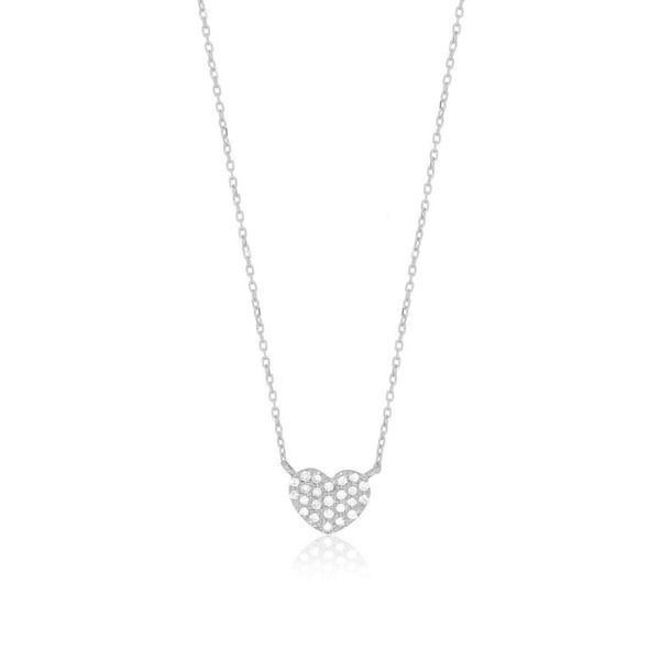 ザラブリー ファインジュエリー レディース アクセサリー ネックレス・チョーカー ミニ レース The Lovery Fine Jewelry Mini Diamond Heart Necklace