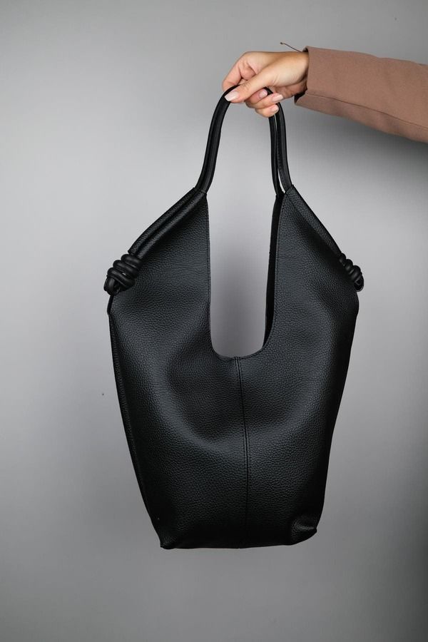 プロローグシューズ レディース バッグ Prologue Shoesantana Slouchy Shoulder Bag Black ブラック
