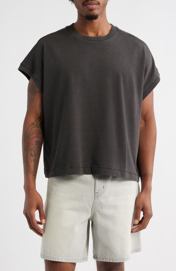 エルウッド メンズ トップス シャツ Elwood Muscle Tank Coal