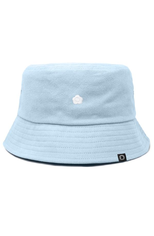 ダリックス レディース アクセサリー 帽子 コットン Dalix Womens Lil Flower Cotton Bucket Hat Forever Blue ブルー
