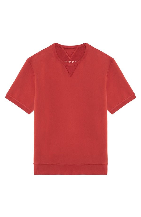 フォルテラ メンズ アウター パーカー・スウェット シャツ ジャージー Fortela Ohio Brushed Jersey Short Sleeve Sweatshirt Lobster