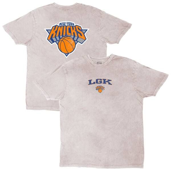 スタジアムエッセンシャルズ メンズ トップス Tシャツ ヴィンテージ Unisex Stadium Essentials Gray New Yorknicks Oversized LGK Vintag