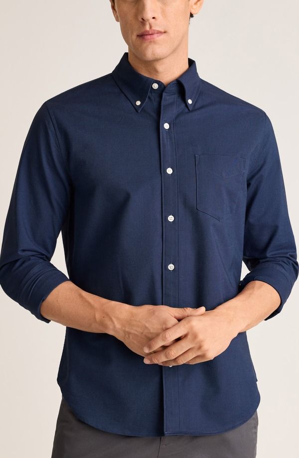 ボノボス メンズ トップス シャツ スリムフィット オックスフォード Bonobos Everyday Slim Fit Oxford Shirt Deep Indigo インディゴ