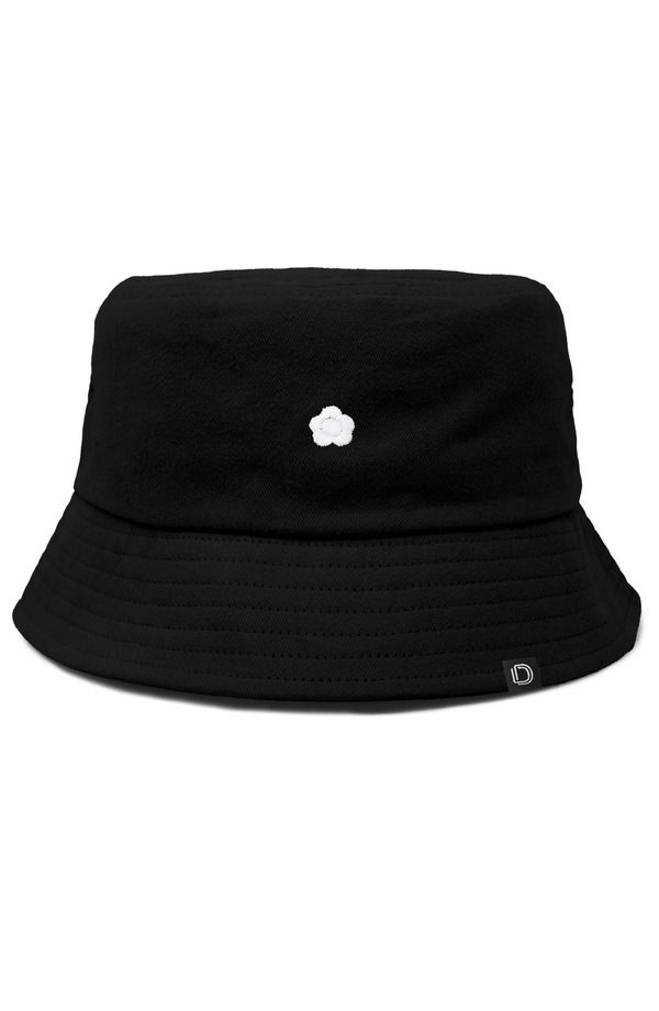 ダリックス レディース アクセサリー 帽子 コットン Dalix Womens Lil Flower Cotton Bucket Hat Black ブラック